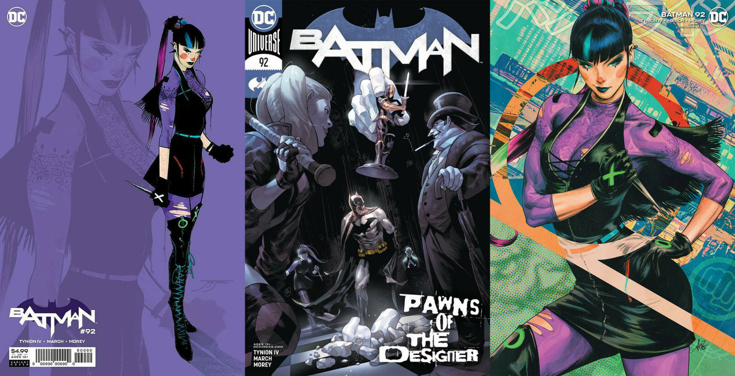 BATMAN #92 PUNCHLINE JIMENEZ MAIN COVER VARIANT DC 2020