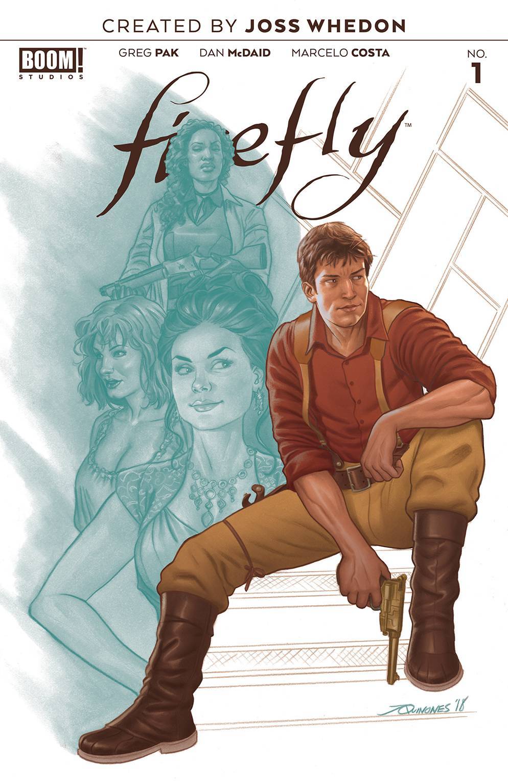 FIREFLY #1 QUINONES VAR BOOM! NM 1ST PRINT 2018