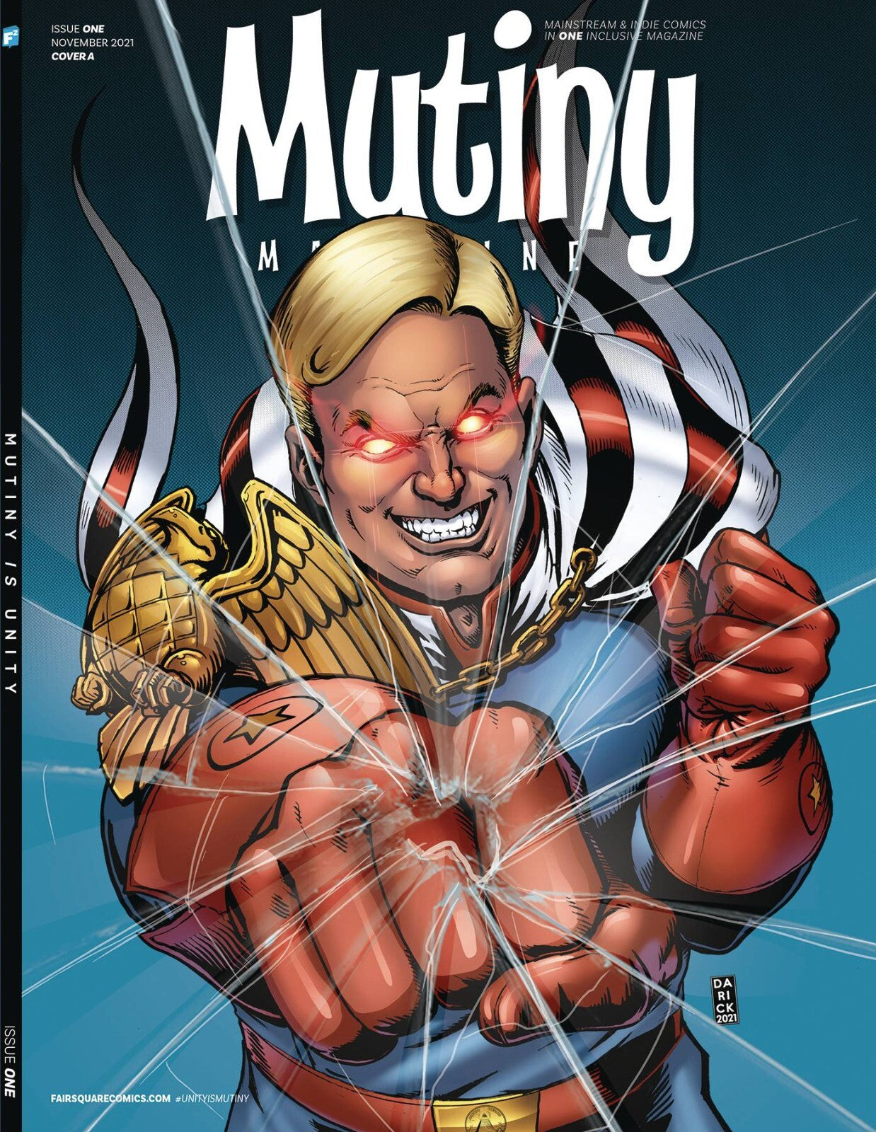 MUTINY MAGAZINE #1 CVR A ROBERTSON 2021 FAIRSQUARE GRAPHICS NM