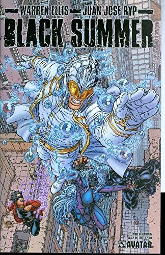 BLACK SUMMER #6 AUXILIARY LIMITED WARREN ELLIS RYP Avatar NM 1st PRINT