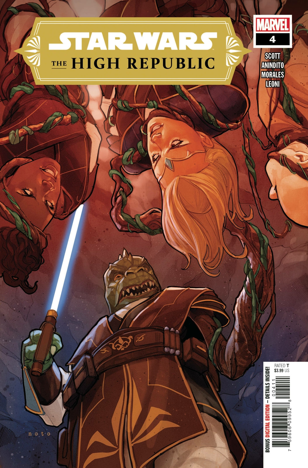 STAR WARS HIGH REPUBLIC #4 NM 1ST PRINT MARVEL 2021 MAIN COVER NOTO