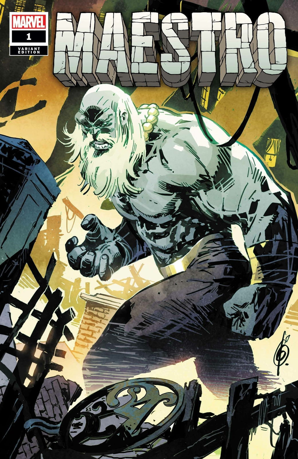 MAESTRO #1 GARNEY VARIANT MARVEL 2020 NM PETER DAVID
