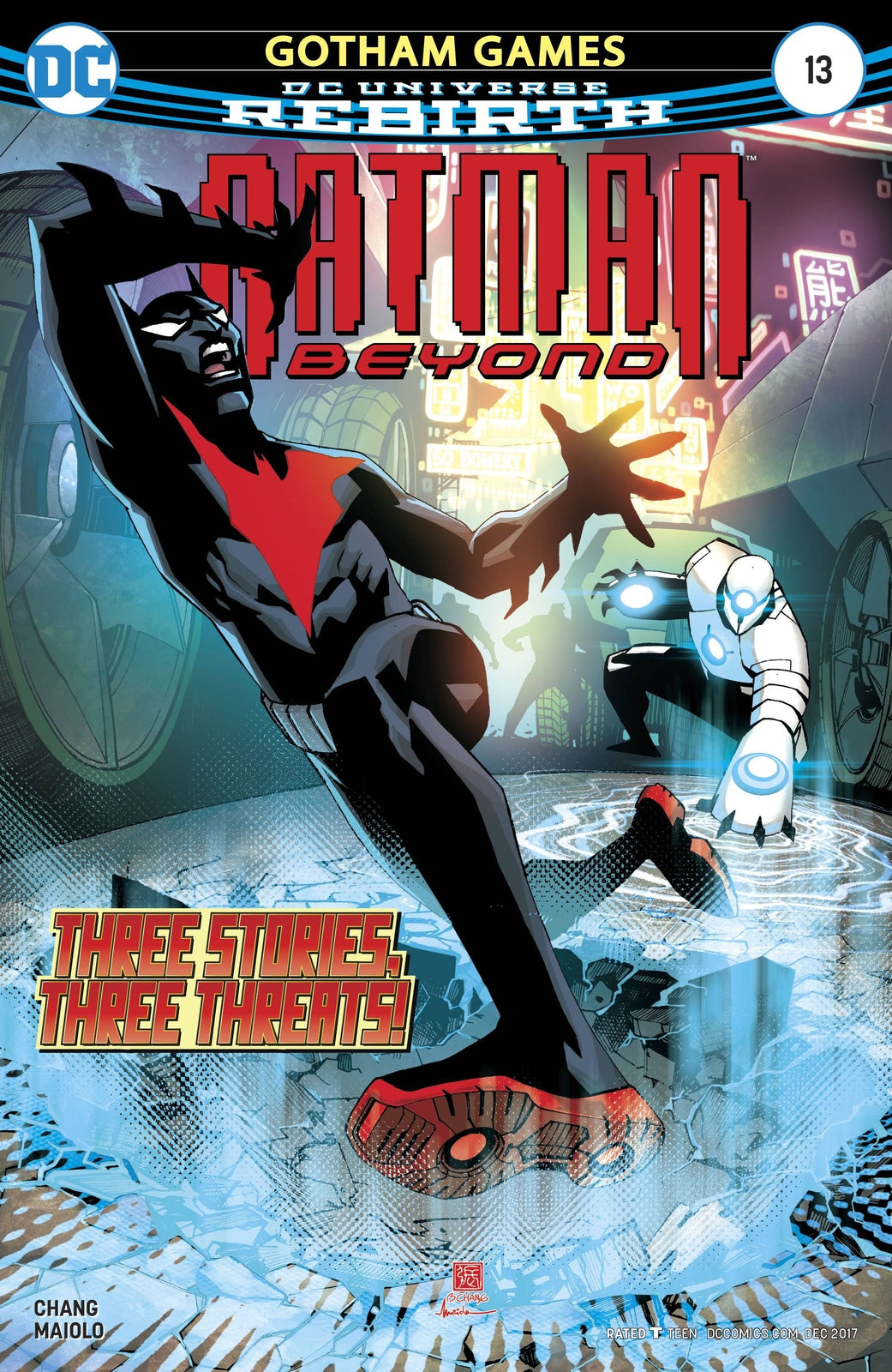 BATMAN BEYOND #13 DC NM 1st PRINT 2017