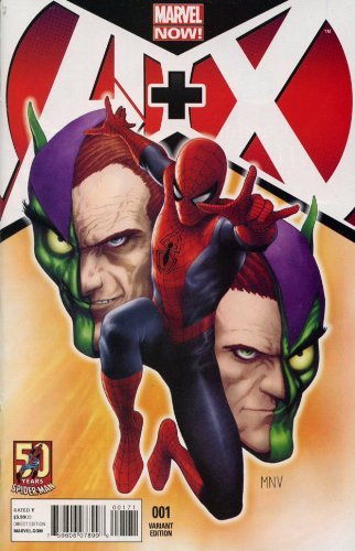 A + X #1 50TH ANNIVERSARY VARIANT A PLUS X AVX MARVEL Marvel NM FIRST PRINT