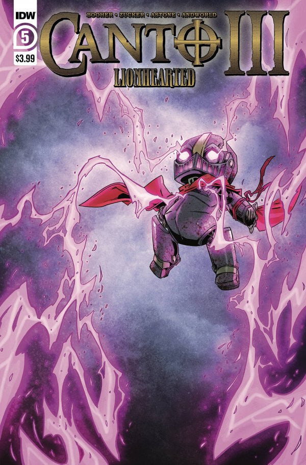 CANTO III LIONHEARTED #5 NM 1ST PRINT MAIN COVER IDW PUBLISHING 2022