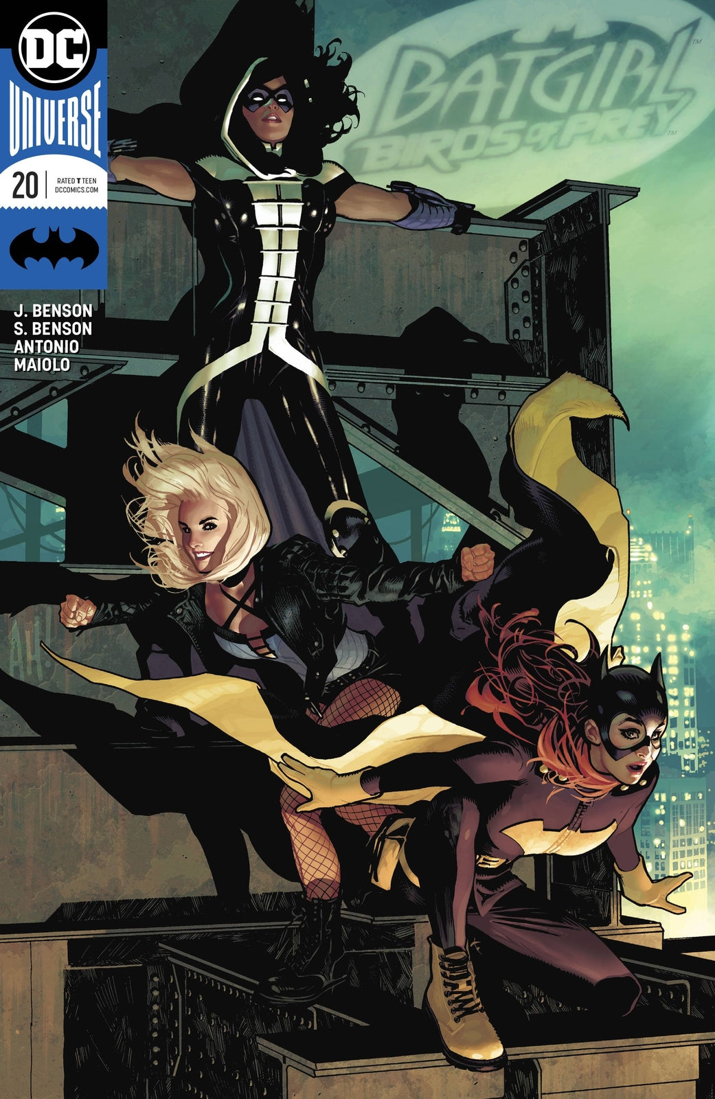 BATGIRL AND THE BIRDS OF PREY #20 VARIANT REBIRTH DC NM