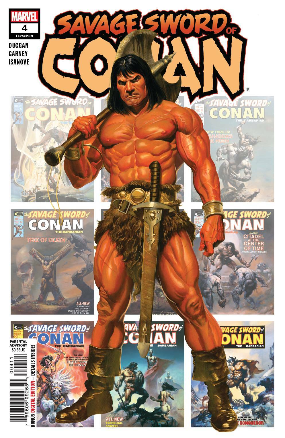 SAVAGE SWORD OF CONAN #4 MARVEL NM 1ST PRINT 2019