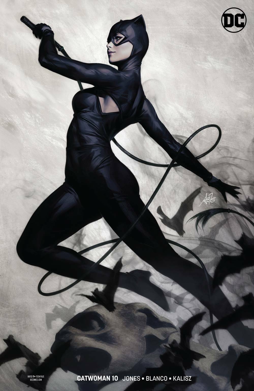 CATWOMAN #10 ARTGERM VARIANT COVER NM 1ST PRINT DC 2019