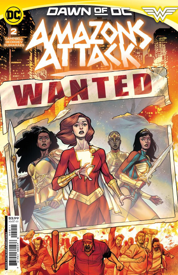 AMAZONS ATTACK #2 MAIN COVER NM 1ST DC COMICS 2023