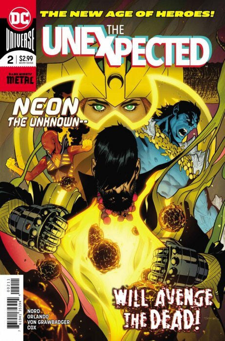 UNEXPECTED #2 NM 1ST PRINT MAIN COVER DC COMICS 2018