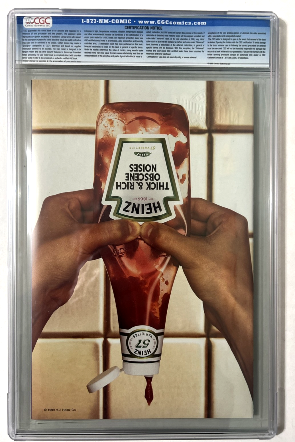 MAD #1 MILLENNIUM EDITION CGC 9.6 RECALLED EDITION WHITE PAGES DC EC COMICS