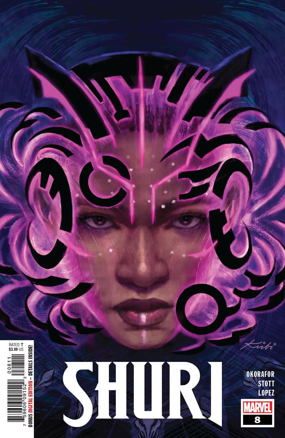 SHURI #8 MAIN COVER MARVEL NM 1ST PRINT 2019