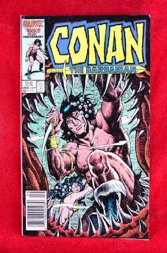 CONAN THE BARBARIAN #186 VOL 1 MARVEL MARVEL NM 1st PRINT