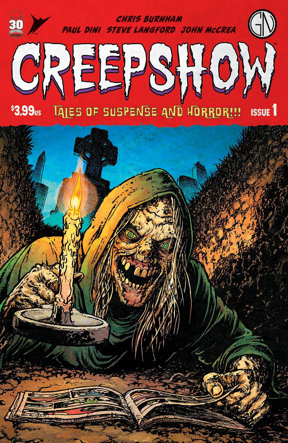 CREEPSHOW #1 MAIN COVER BURNHAM IMAGE COMICS Chris Burnham Paul Dini NM