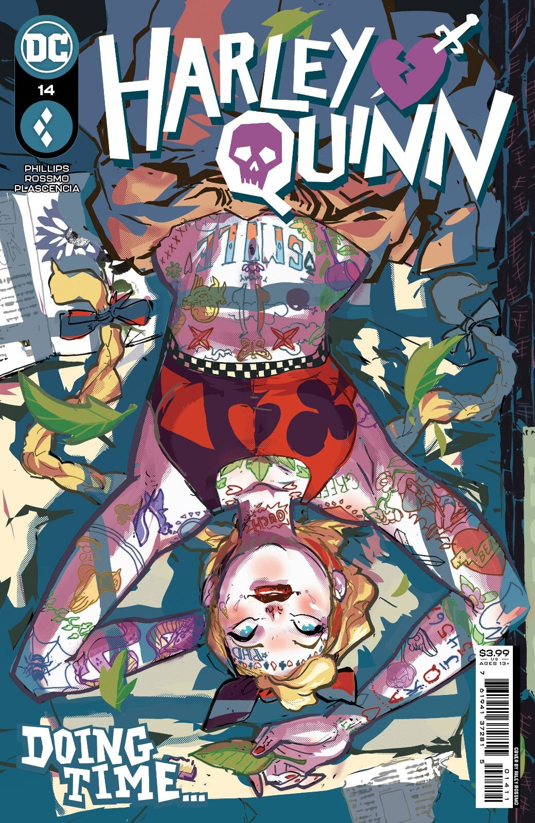 HARLEY QUINN #14 ROSSMO VARIANT PHILLIPS ROSSMO NM DC COMICS