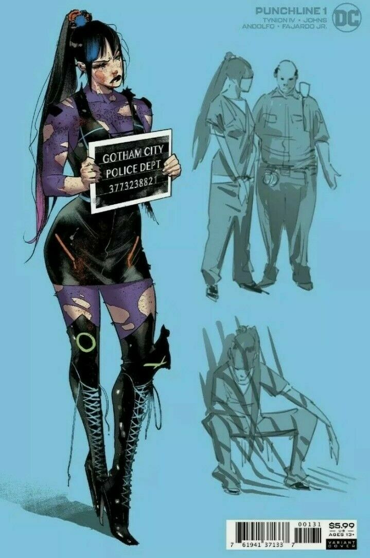 PUNCHLINE SPECIAL #1 1:25 JIMENEZ VARIANT JOKER WAR 1st PRINT NM