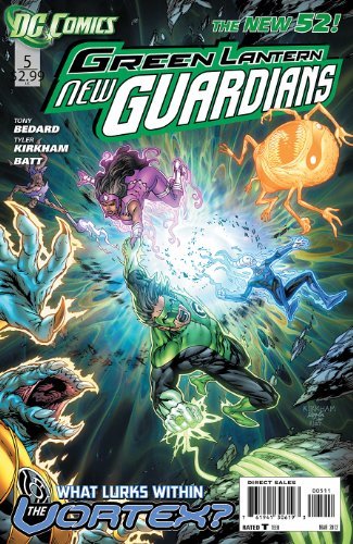 GREEN LANTERN NEW GUARDIANS #5 BEDARD NM 1ST PRINT