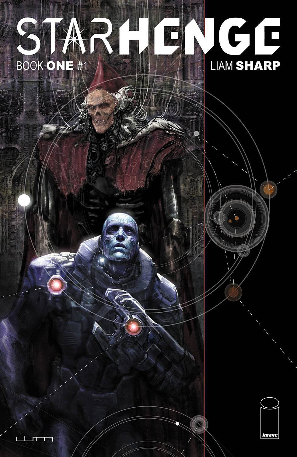 STARHENGE 1 LIAM SHARP MAIN COVER NM 1ST PRINT IMAGE COMICS 2022 SHARP