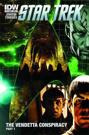 STAR TREK IDW #7 MIKE JOHNSON NM 1ST PRINT