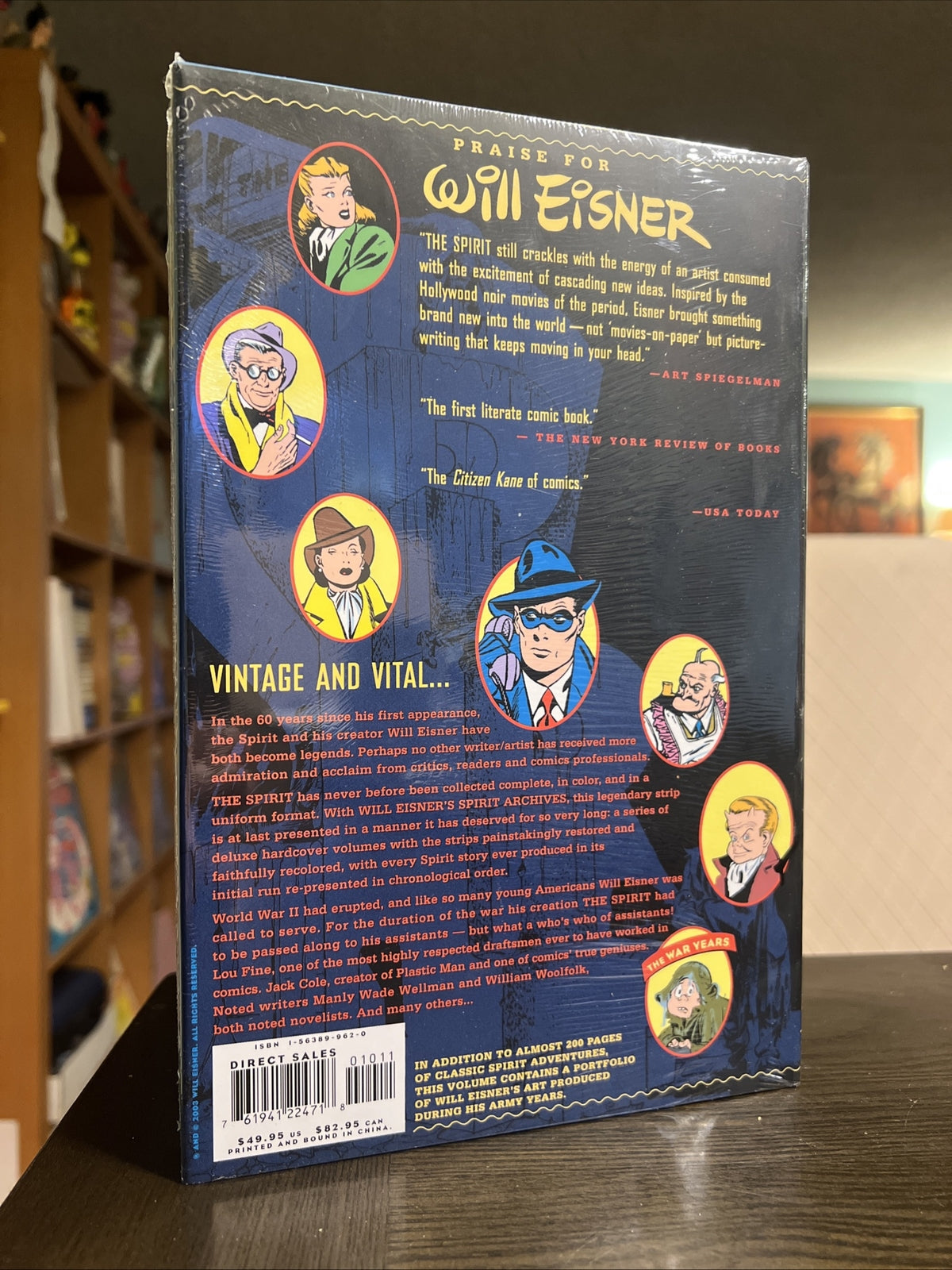 Will Eisner's THE SPIRIT ARCHIVES Volume 10 BRAND NEW Still Sealed MINT!