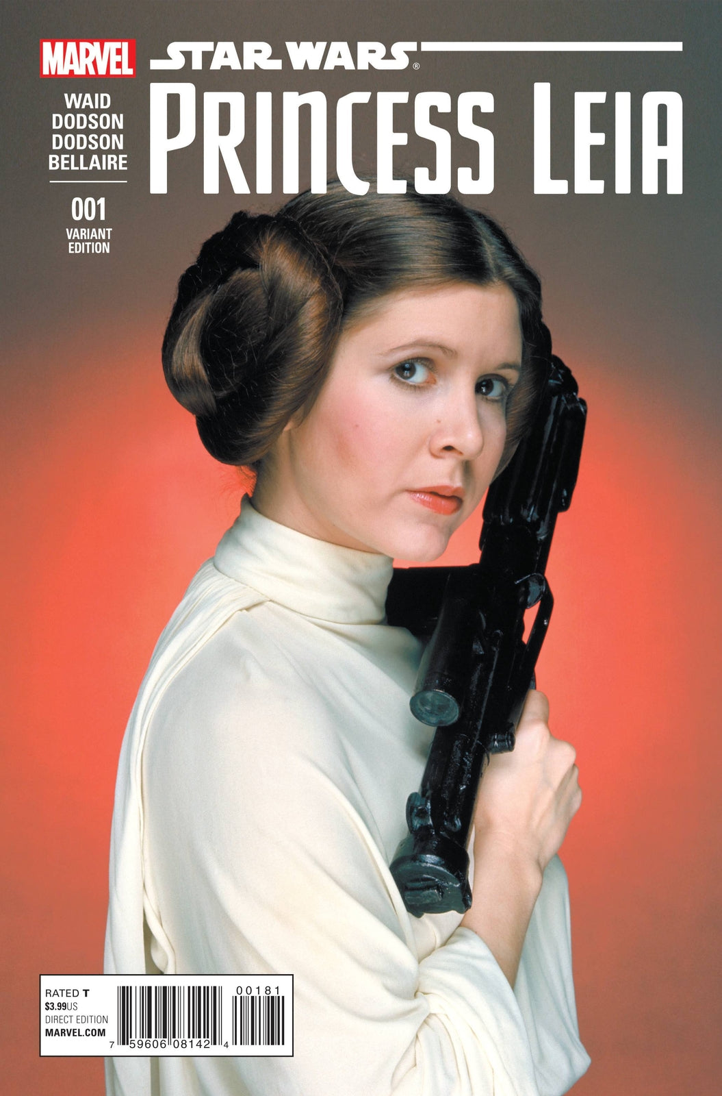 STAR WARS PRINCESS LEIA #1 PHOTO VARIANT 1:15 MARVEL NM