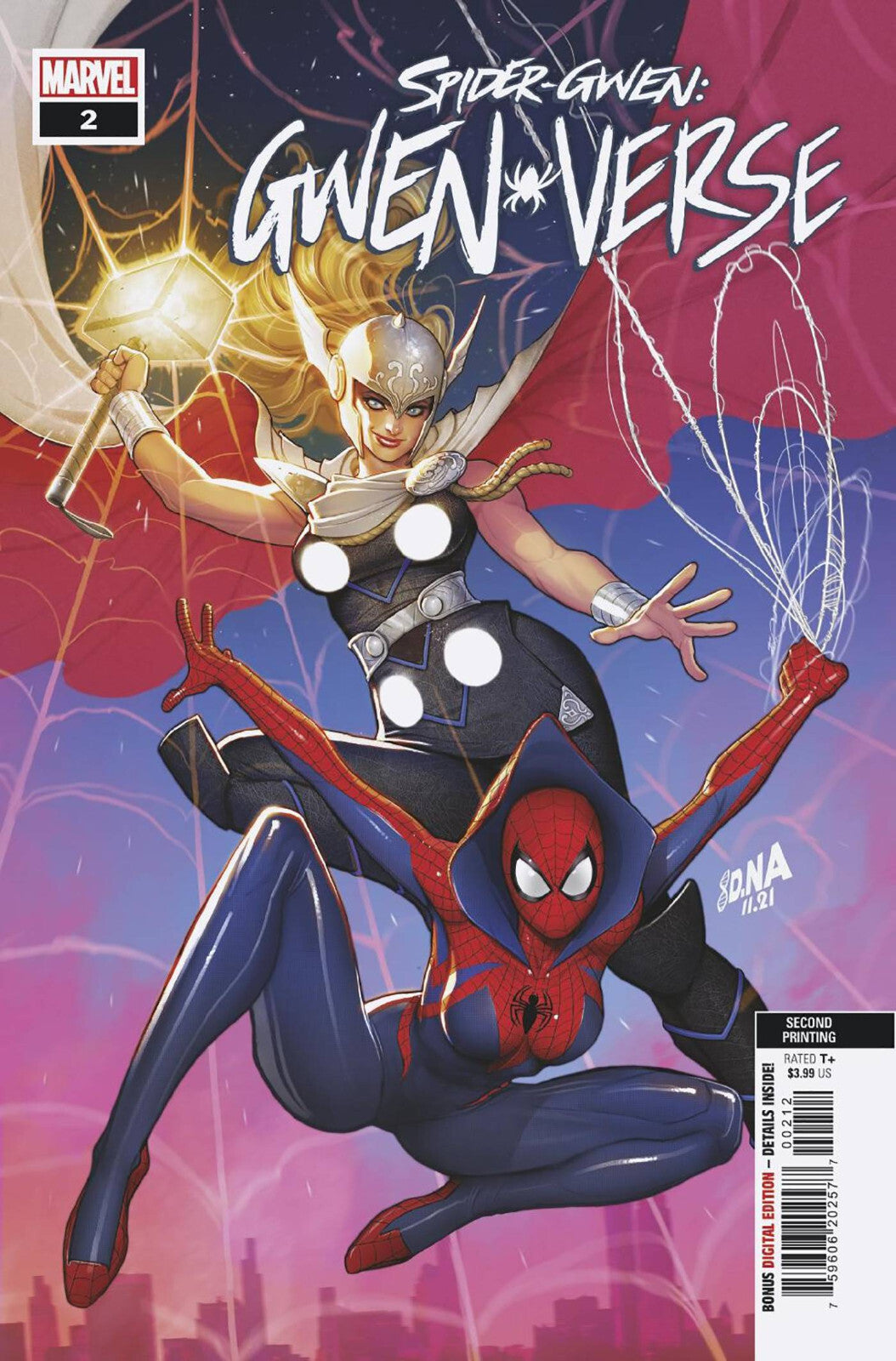 SPIDER-GWEN GWENVERSE #2 2ND PRINT NAKAYAMA VARIANT NM 2022 MARVEL