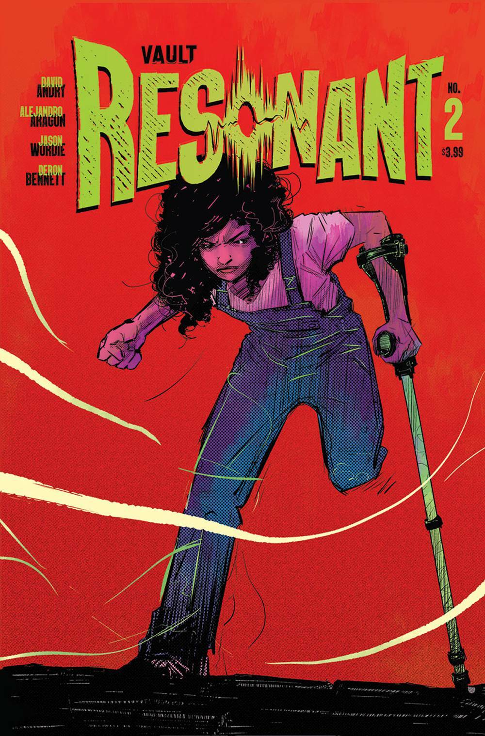 RESONANT #2 COVER A VAULT NM 1ST PRINT 2019