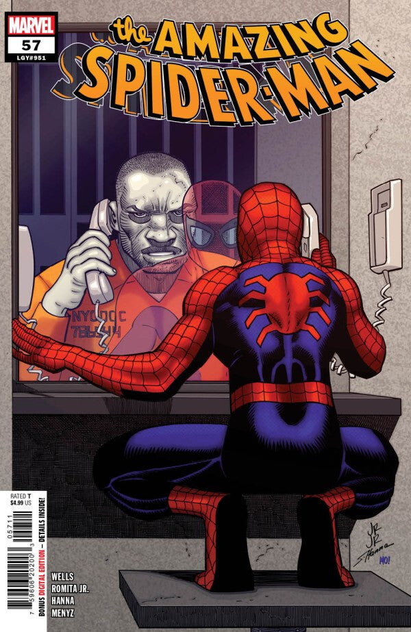 AMAZING SPIDER-MAN #57 MAIN COVER NM 1ST PRINT MARVEL COMICS 2024