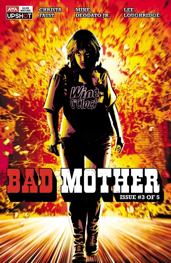 BAD MOTHER #3 MAIN COVER NM 1ST PRINT ARTISTS WRITERS & ARTISANS INC 2020