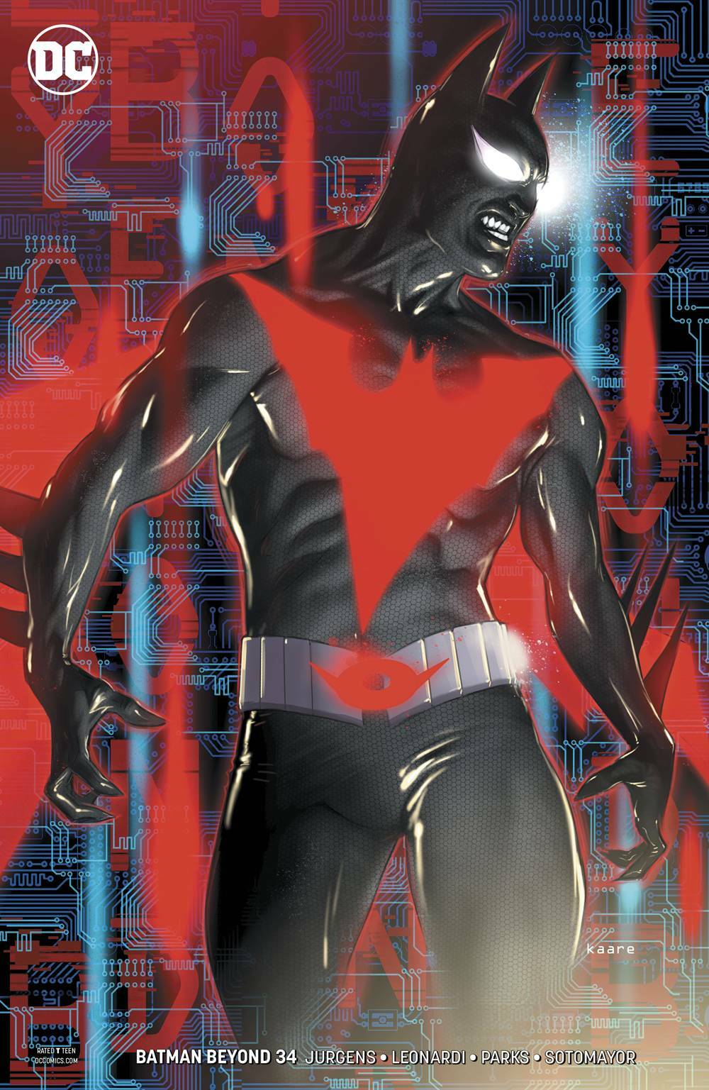 BATMAN BEYOND #34 VARIANT DC NM 1ST PRINT 2019
