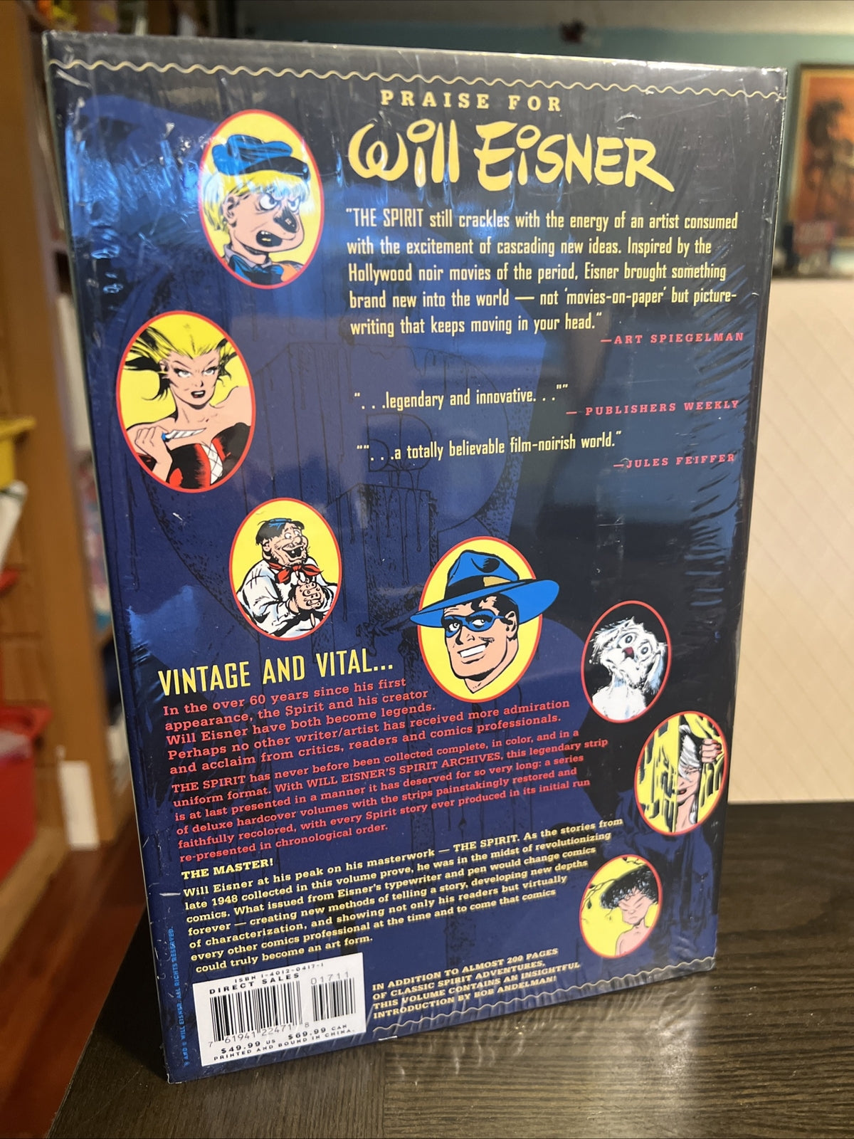 Will Eisner's THE SPIRIT ARCHIVES Volume 17 BRAND NEW Still Sealed MINT!