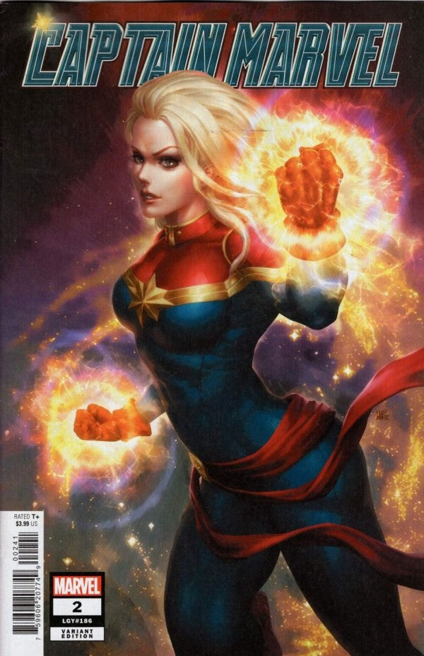 CAPTAIN MARVEL #2 NM 1ST PRINT LIM VARIANT MARVEL COMICS 2023