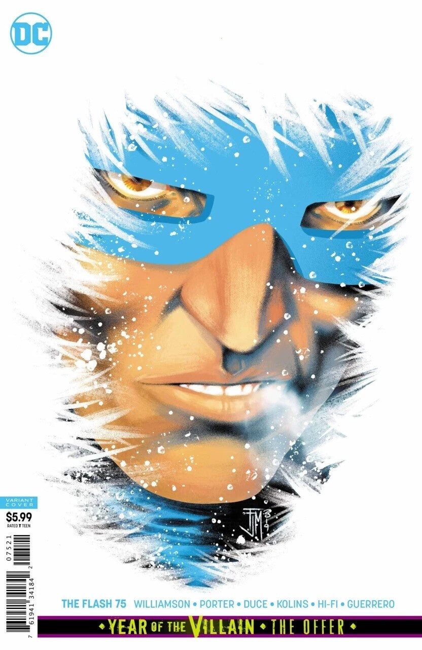 FLASH #75 CAPTAIN COLD CARD STOCK VARIANT DC COMICS NM 2019
