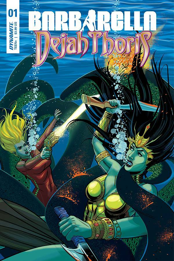 BARBARELLA DEJAH THORIS #1 COVER D NM 1ST PRINT DYNAMITE 2019