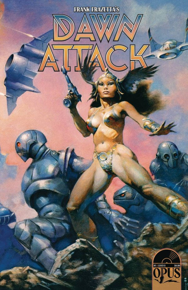 DAWN ATTACK #1 VARIANT FRAZETTA NM 1ST PRINT OPUS COMICS 2022