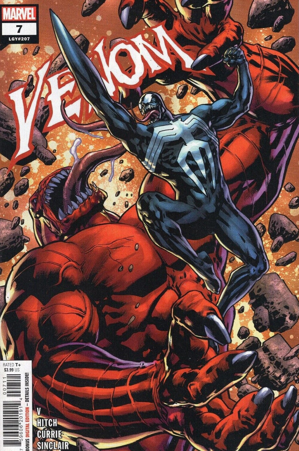 Venom 7 (2022) COVER A RAM V BRYAN HITCH