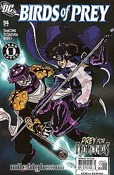 BIRDS OF PREY 1998 SERIES #94 DC NM 1st PRINT