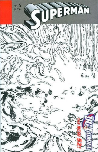 SUPERMAN VOL.3 #5 "SKETCH VARIANT" PEREZ NM 1ST PRINT