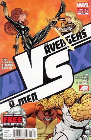 AVX VS #3 AVENGERS VS X-MEN TIE-IN ED MCGUINNESS MARVEL NM 1st PRINT