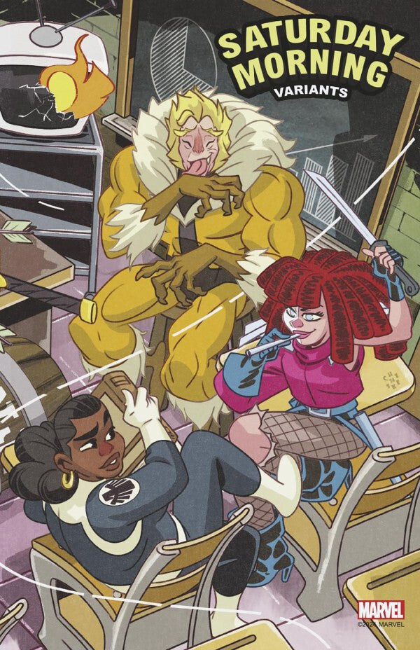 DEADPOOL #2 NM 1ST PRINT GALLOWAY SATURDAY MORNING VARIANT MARVEL COMICS 2024