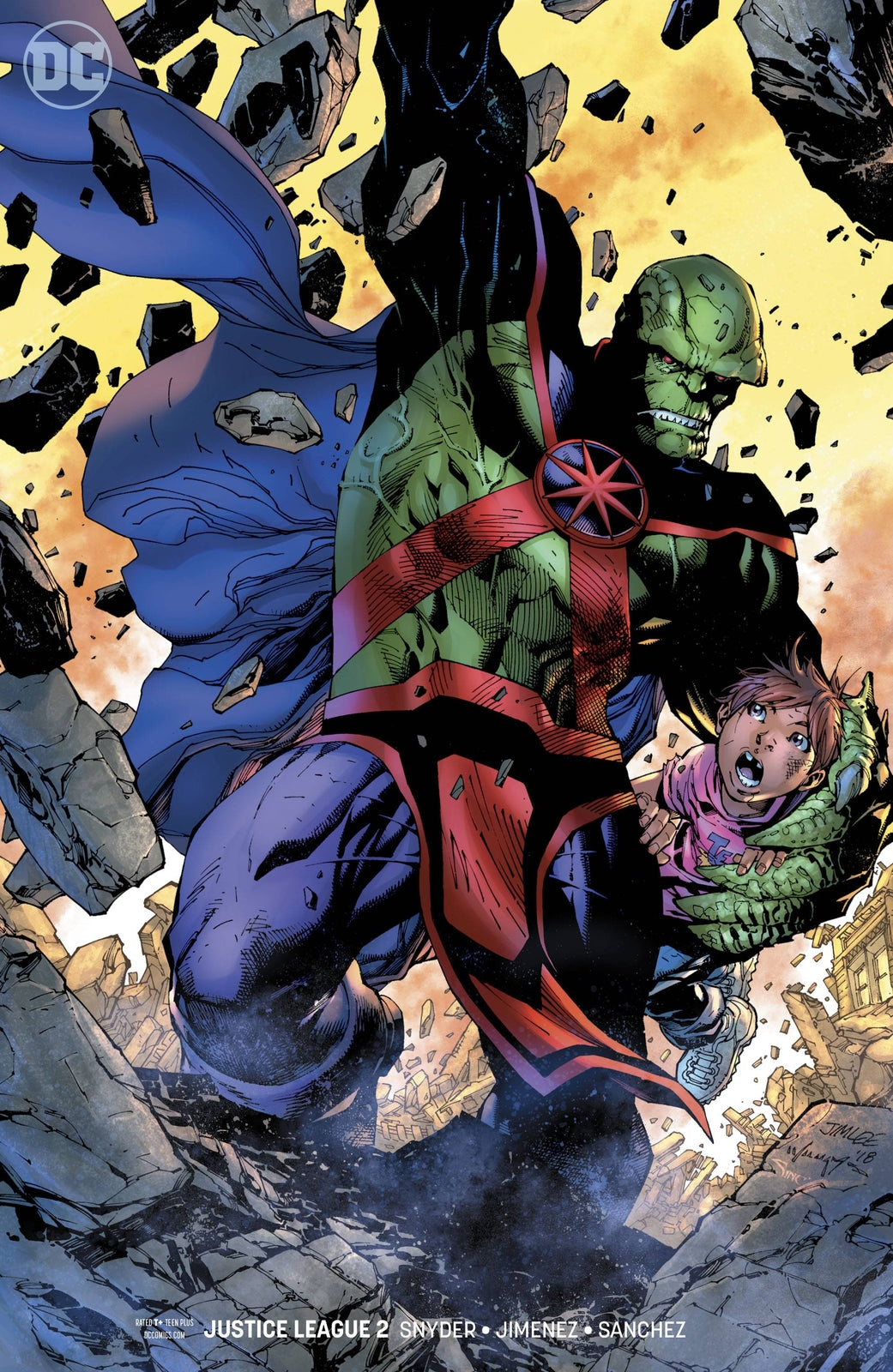 JUSTICE LEAGUE #2 VARIANT 2018 DC NM