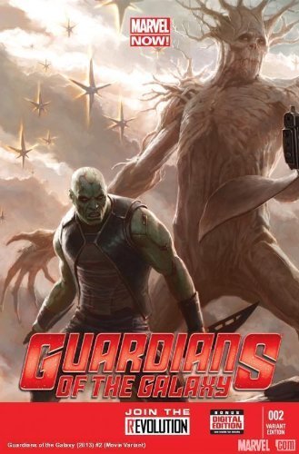 GUARDIANS OF THE GALAXY #2 MOVIE VARIANT B M BENDIS NM 1ST PRINT