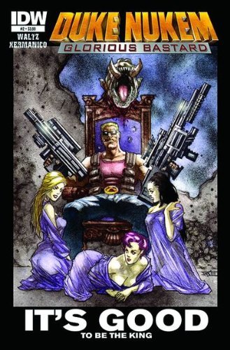 DUKE NUKEM GLORIOUS BASTARD #2 TOM WALTZ XERMANICO NM 1ST PRINT