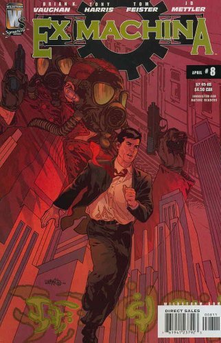EX MACHINA #8 APRIL 2005 BRIAN K. VAUGHAN NM 1ST PRINT