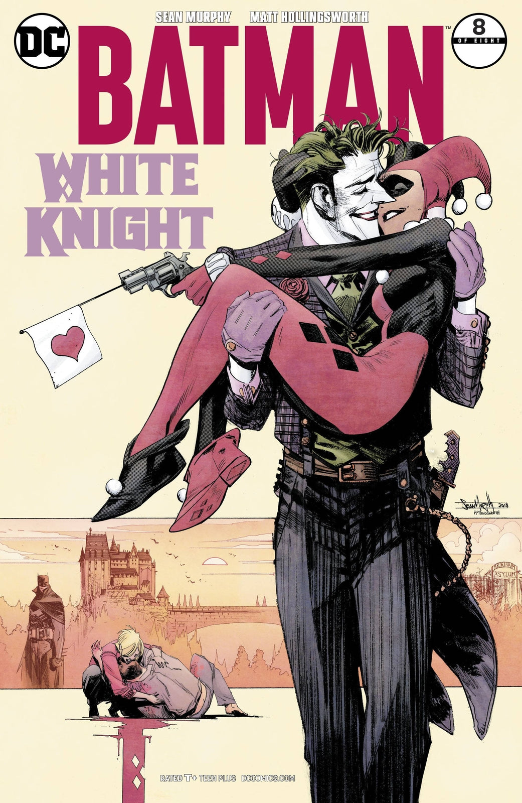 BATMAN WHITE KNIGHT #8 VARIANT DC NM FIRST PRINT 2018