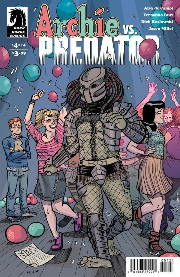 ARCHIE VS PREDATOR #4 OF 4 HICKS VARIANT COVER ARCHIE NM 1st PRINT