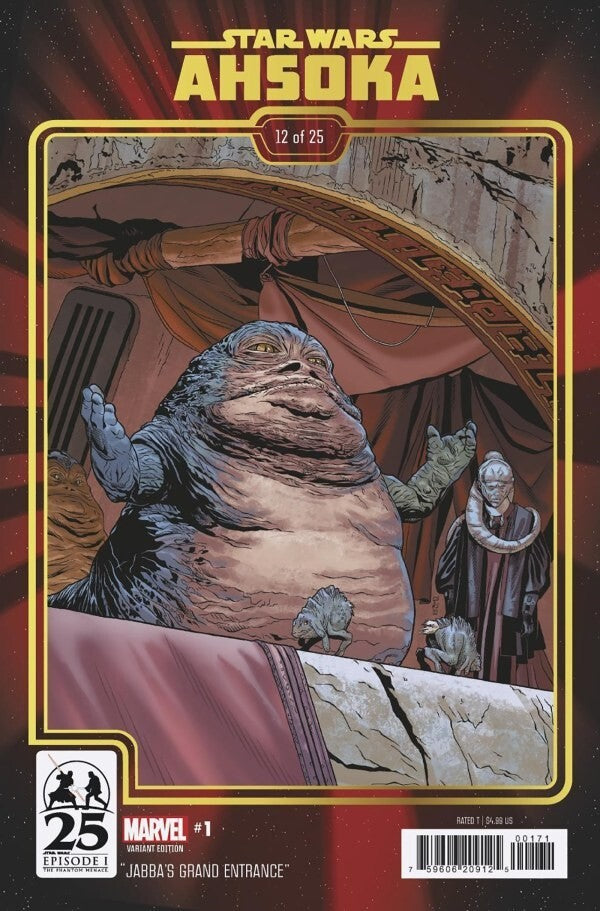 STAR WARS: AHSOKA #1 CHRIS SPROUSE VARIANT MARVEL COMICS 2024