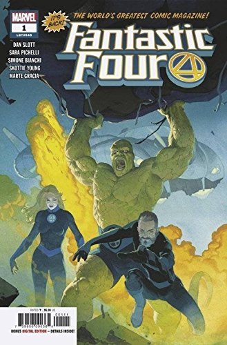 FANTASTIC FOUR #1 DAN SLOTT NM 1ST PRINT