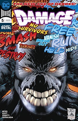 DAMAGE #5 NM 1ST PRINT