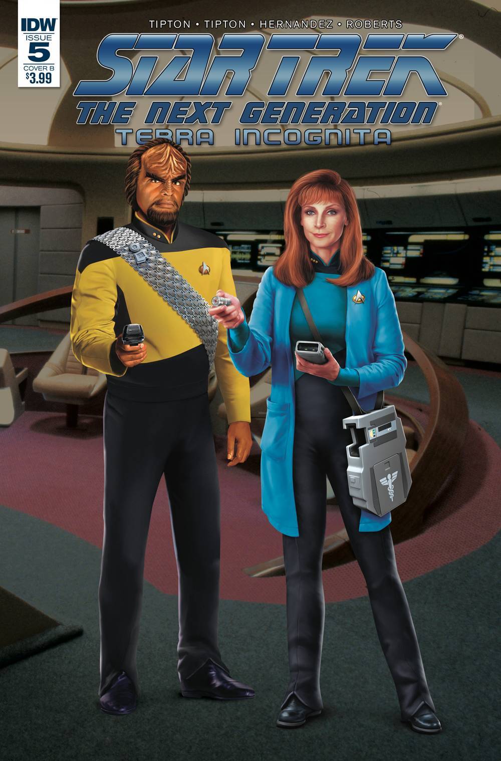 STAR TREK TNG TERRA INCOGNITA #5 COVER B IDW NM 1ST PRINT 2018